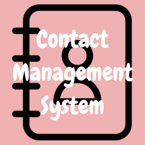Contact Management System