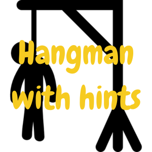 Hangman with hint